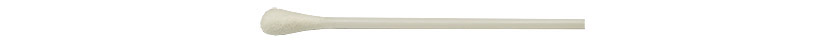 Micro-Tec S1 cotton tipped cleaning swab, single ended, round tip Ø5 x 13mm, plastic shaft, 75mm